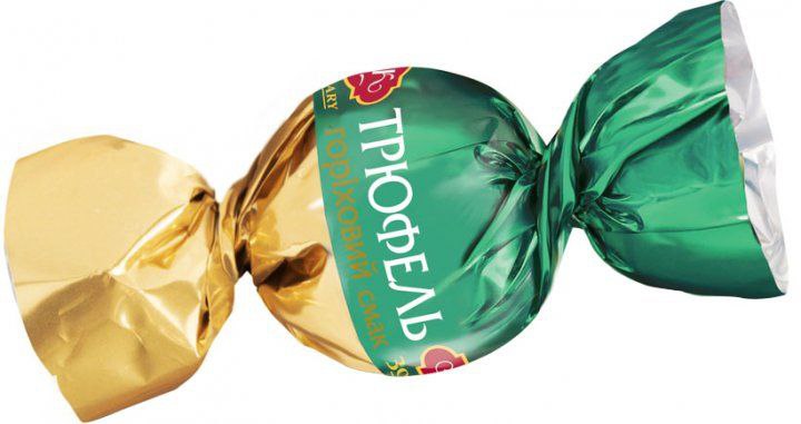 Цукерки ABK Trueffle горіховий смак 1кг